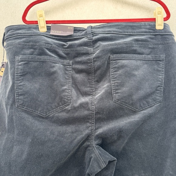 NYDJ Sheri Slim Oxford‎ Navy Women's 20W NWT Lift And Tuck Business Casual - Picture 11 of 13